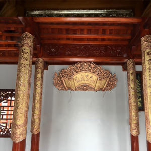 Bộ Cuốn Thư Câu Đối Đồng Hàng Đặt Cho Khách Ở Bình Lục Hà Nam Chữ Việt Thư Pháp