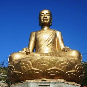 Tượng phật Hoàng Trần Nhân Tông bằng đồng